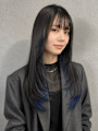 レイヤーカット×インナーカラー