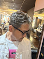白髪ぼかしシルバーグレージュ