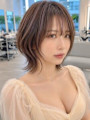 小顔ハッシュカットハイライト×ネオウルフ20代30代40代