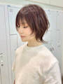 小顔ハッシュカットハイライト×ネオウルフ20代30代40代U