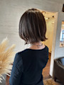 【gilly】layer bob × brown