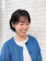 大人かわいいパーマショートボブ