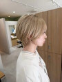 ショート/ショートボブ/ハイトーン/20代/30代