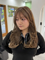 ベージュ/レイヤーカット/20代/30代/40代