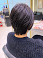 30代40代に人気の上品ショートボブ