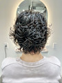 ショートヘアパーマ