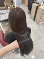 【伊勢原】イルミナカラー+髪質改善で叶える透明感オリーブ