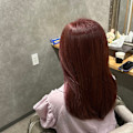 ブリーチなしピンク