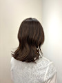 アッシュブラウン　アッシュベージュ　ヘアカラー　髪質改善