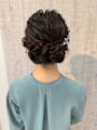 お呼ばれヘアセット