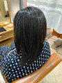 サラサラヘアゲット　オイルストレート