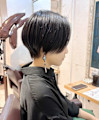 丸みショートボブ/20代30代40代50代60代
