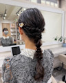 結婚式ヘアセット♪yu