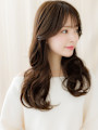 ローライトカラー韓国風ヨシンモリフェミニンロング30代40代