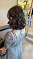 ヘアアレンジスタイルヘアセットお呼ばれヘアアレンジ二次会ヘア