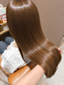 ロングヘアーベージュカラー 20代