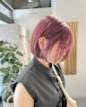（）ブリーチカラーpink
