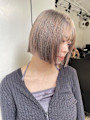 ニュアンスウルフ#ワンホンレイヤー#デジタルパーマ#ブリーチ