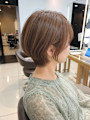 横顔まで綺麗に見える大人くびれショート