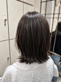 透明感赤み消しグレージュイルミナカラー鶴見渡辺りん