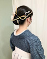 卒業式ヘアセット×袴着付け♪yu