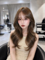 韓国風くびれヘアが可愛い♪