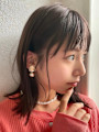 横顔まで美しいナチュラルミディアム