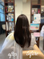 【美髪】30代髪質改善ストレート/広島/西区/横川/縮毛矯正