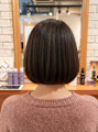 まとまりの良いナチュラルショートボブ【379スタイル】