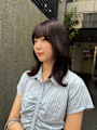柔らかい印象が叶う。ピンクブラウン☆