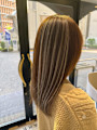 大人可愛い白髪ぼかしハイライト