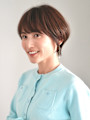 前下がりショート・ボブ/絶壁解消/前髪あり/40代/30代