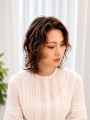 ニュアンスパーマくびれヘア透明感ナチュラルウェーブ