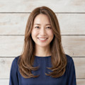 前髪なし大人ロングレイヤー