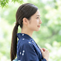 【浴衣】大人女性に。洗練されたタイトローポニーヘアセット