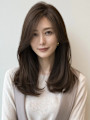 【50代髪質改善】白髪ぼかし/自然な縮毛矯正/