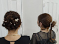結婚式ヘアセット