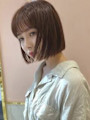 ボブの魅力を最大限に活かしたスタイル☆