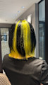 BLACK×YELLOWのアンブレラカラー
