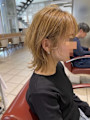 外ハネくびれヘア