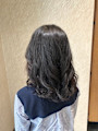 コテ巻き風デジタルパーマ