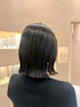 くせを生かした結べるボブ