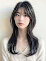 韓国風レイヤーロングウルフクラゲヘアーp3　ツーウェイバング