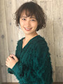 エアリーパーマショートボブ