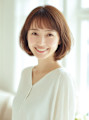 ４０代５０代大人女性◎脱白髪染めハイライト×くびれミディ