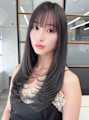 10代20代30代大人かわいい韓国風ブルーブラックヨシンモリ