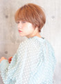 前下がりショート・ボブ/絶壁解消/前髪あり/40代/30代