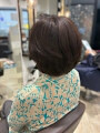 ショートボブ/内巻きスタイル