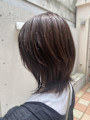 20・30代人気☆レイヤーカット+ラベンダーカラー