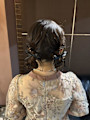 ツインお団子ヘア
